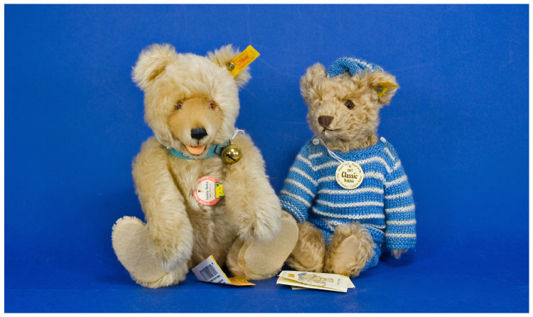 Appraisal: Two Steiff Teddy Bears Classic Teddy Bear And Teddy Bear