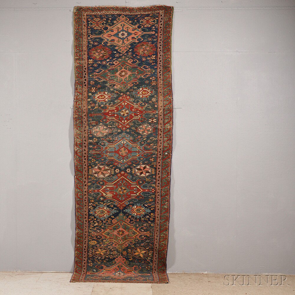 Appraisal: Kuba Soumak Long Rug Northeast Caucasus late th century seven