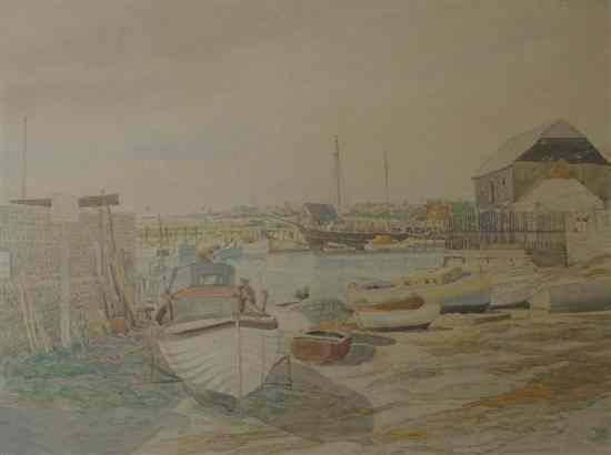 Appraisal: Sydney Maiden Exh - watercolour Ramsgate signed and dated x