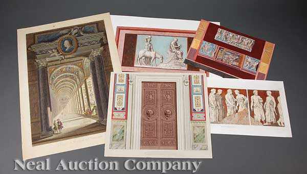 Appraisal: A Group of Antique Prints of various subject matters and