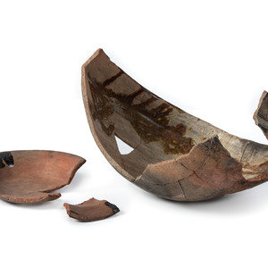 Appraisal: San Lazaro Pueblo Pottery Fragments From the Collection of Forrest