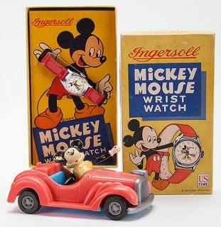 Appraisal: Mickey Mouse Wrist Watch Mickey Mouse Wrist Watch Little Rock