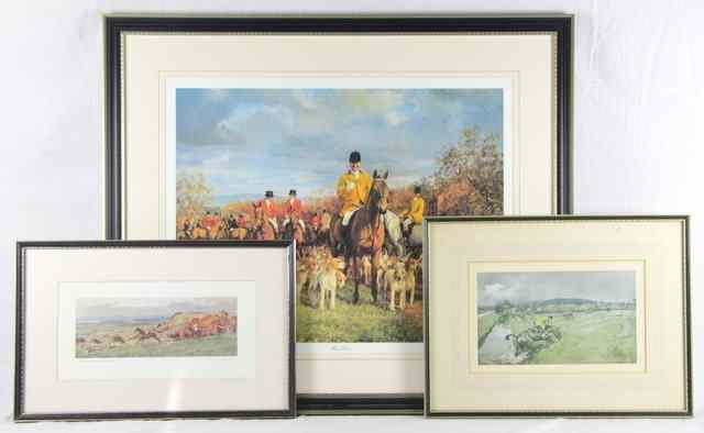 Appraisal: after Peter Donnithorne The Berkeley Hunt at Ham Green colour