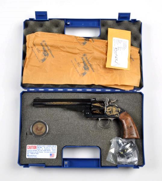 Appraisal: MIB S W Special Order Schofield Revolver Serial DBW This