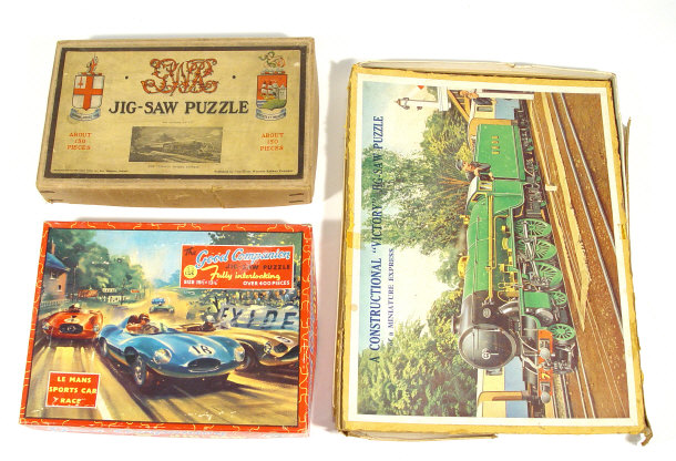 Appraisal: Great Western Railways wooden jigsaw puzzle with box entitled The