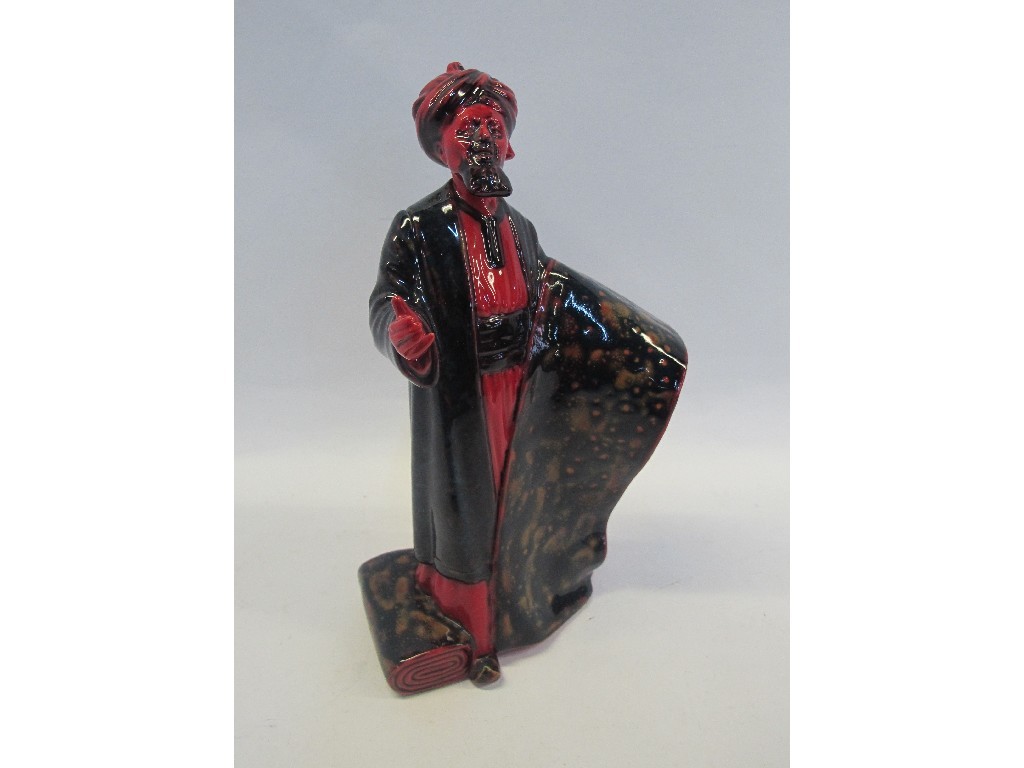 Appraisal: Royal Doulton flambe figure 'The Carpet Seller' HN