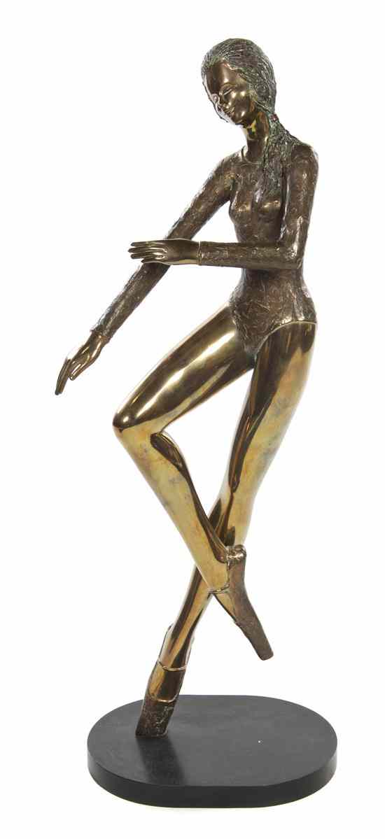 Appraisal: A Romanian Canadian Bronze Figure Prince ''Monyo'' Mihailescu-Nasturel Herescu th