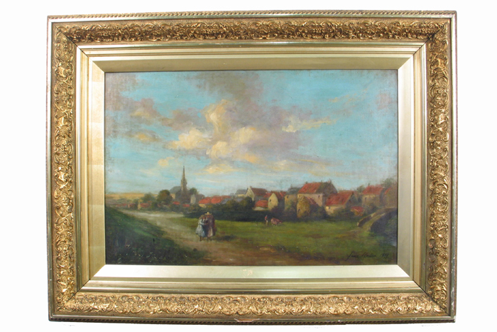 Appraisal: JAMES CRICHTON English th th century Oil on canvas Ceres