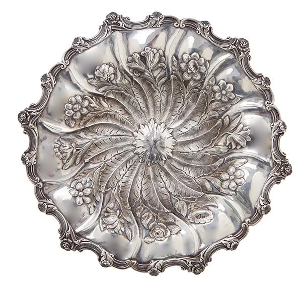 Appraisal: A WILLIAM IV SILVER COMPORT BY JOHN HENRY AND CHARLES