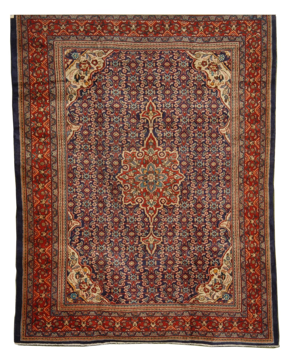 Appraisal: ORIENTAL RUG SAROUK MAHAL ' x ' With a blue