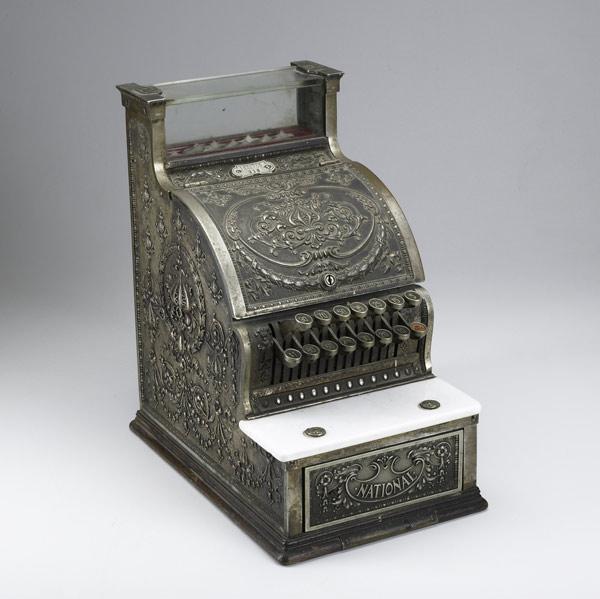 Appraisal: National Cash Register early th C Model in nickel plated