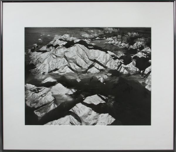 Appraisal: th Century C Bradford Washburn silver print - Mount McKinley