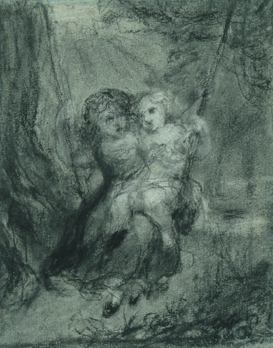 Appraisal: Attributed to Pierre-Paul Prud'hon French - Study of Putti Signed