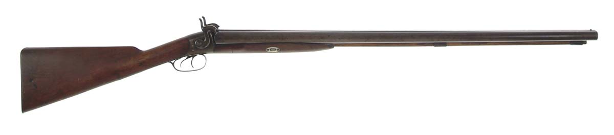 Appraisal: WHITNEY ARMS DBL BBL PERCUSSION SHOTGUN Cal bore SN Unusual