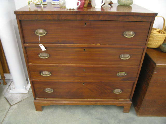 Appraisal: Period Chest four drawer