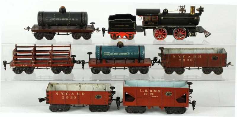 Appraisal: Marklin O-Gauge Freight Train Set German Pre-war Includes no engine