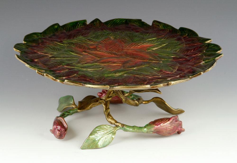 Appraisal: - Jay Strongwater Celestina Tuscany Cake Stand Jay Strongwater Celestina