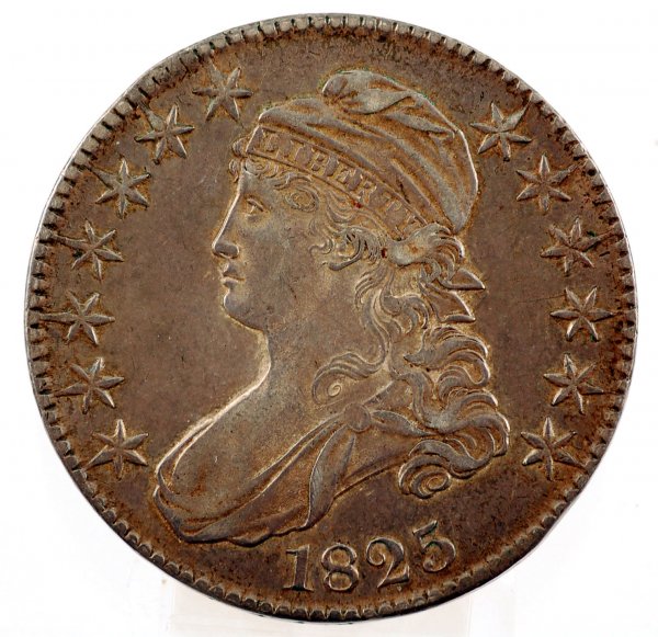 Appraisal: Capped Bust half dollar CONDITION Extremely Fine