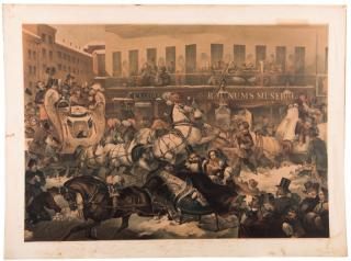 Appraisal: Barnum's Museum Thomas Benecke Sleighing in New York New York