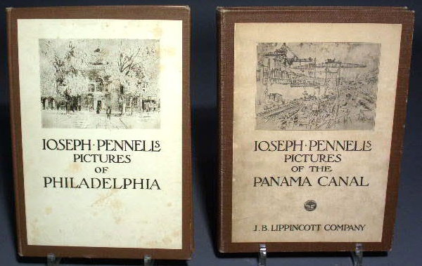 Appraisal: Two books by Joseph Pennell- Pictures of the Panama Canal