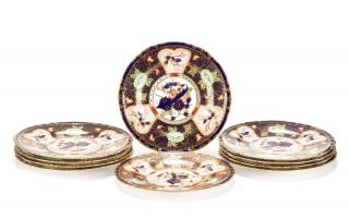 Appraisal: Group Royal Crown Derby for Tiffany Plates Royal Crown Derby