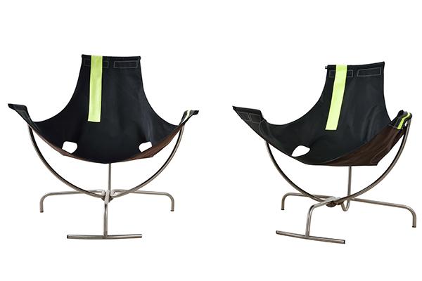 Appraisal: A PAIR OF ITALIAN MOROSO CHAIRS DESIGNED BY ACHILLE CASTIGLIONI