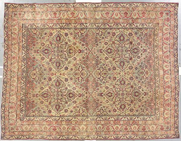 Appraisal: A Lavar Kerman carpet South Central Persia late th century