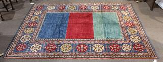 Appraisal: Uzbek Kazak carpet Uzbek Kazak carpet ' x '