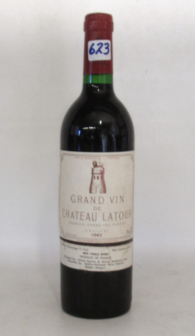 Appraisal: ONE BOTTLE OF VINTAGE FRENCH RED BORDEAUX WINE Grand Vin