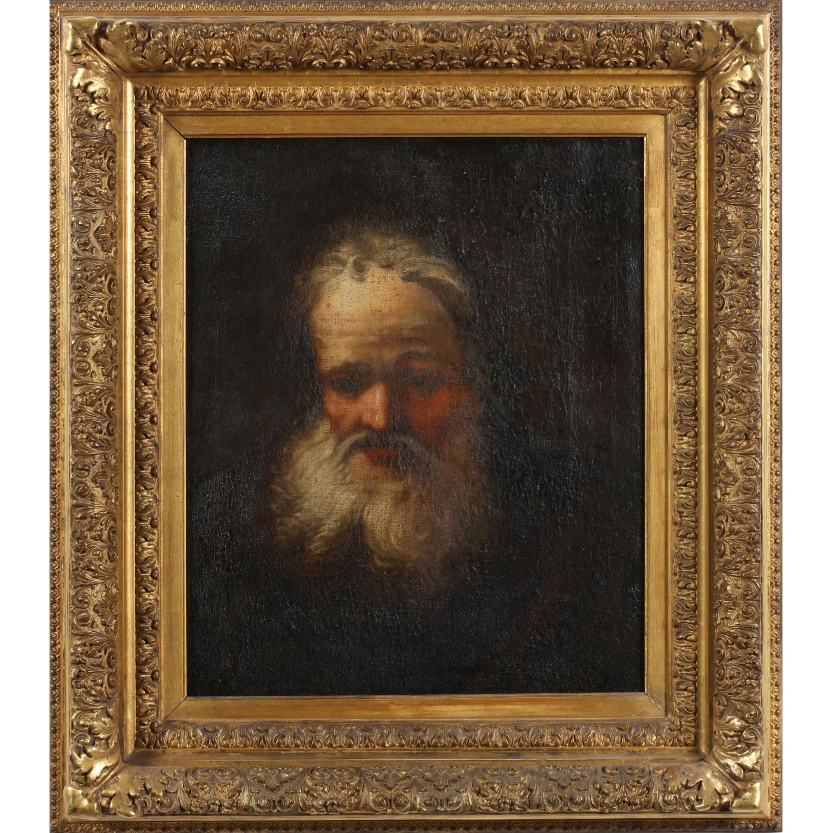 Appraisal: follower of Rembrandt van Rijn th Century A Prophet or