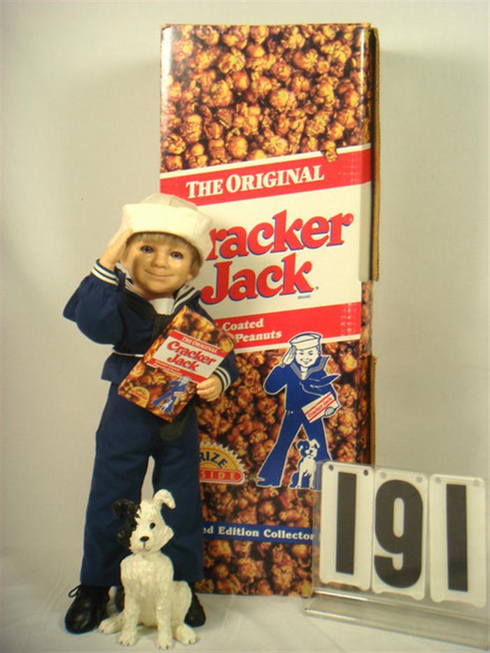 Appraisal: The original Cracker Jack Doll w Dog MIB Mint in