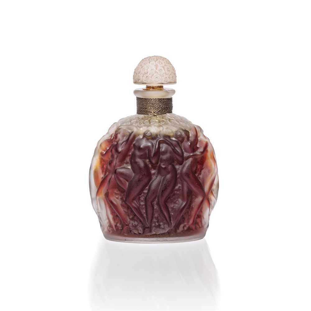 Appraisal: REN LALIQUE FRENCH - CALENDAL SCENT BOTTLE MOLINARD - designed