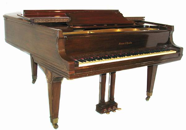 Appraisal: A Mason amp Hamlin grand piano and bench