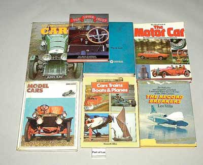 Appraisal: Motoring Books a mixed group To include The Record Breakers