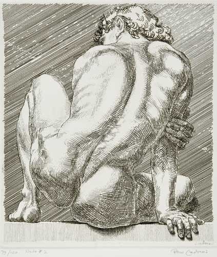 Appraisal: PAUL CADMUS Nudo - Set of etchings Each x mm