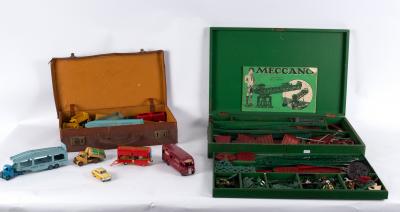 Appraisal: A quantity of Dinky toys and a Meccano Set with