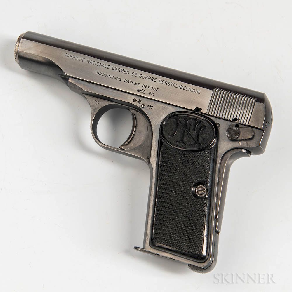 Appraisal: Fabrique Nationale Model Semiautomatic Pistol Fabrique Nationale Model Semiautomatic Pistol