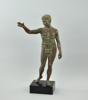 Appraisal: Grand Tour Classical Male Figure Sculpture ca th Century Cast