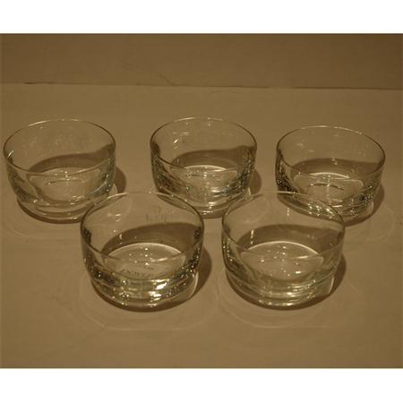 Appraisal: Set of Twelve Steuben Glass Finger Bowls Estimate -