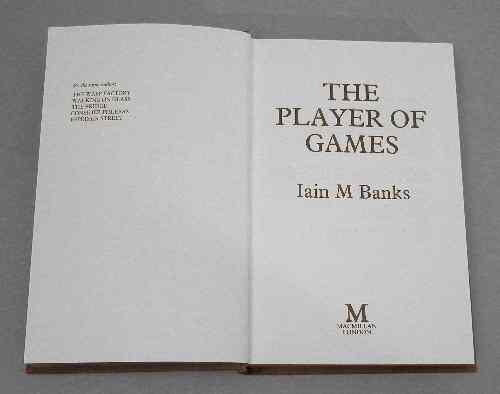 Appraisal: Iain M Banks - ''The Player of Games'' published by