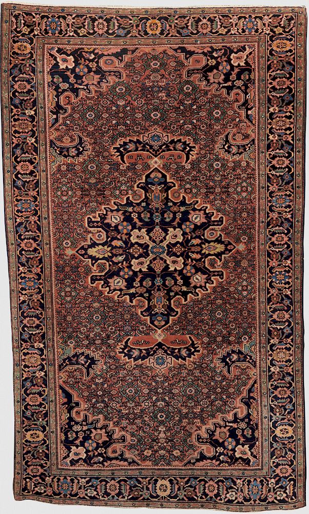 Appraisal: Sarouk Fereghan Rug Persia ca ft in x ft in