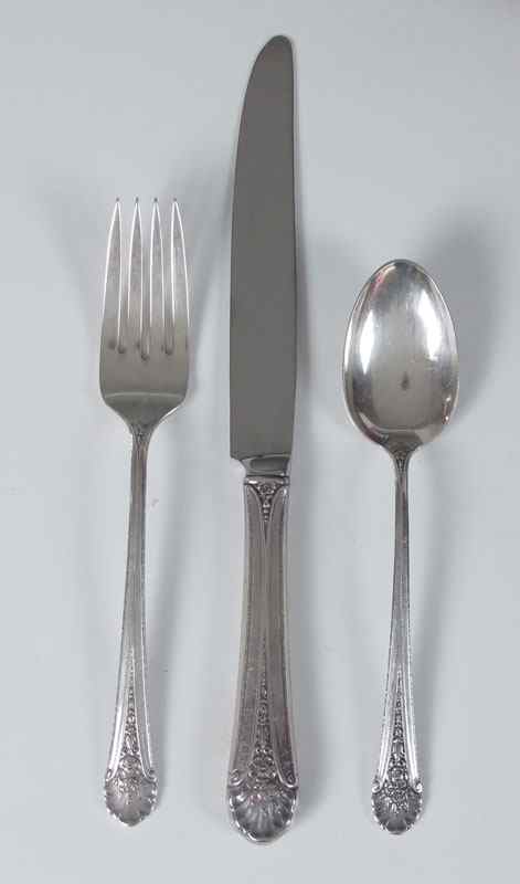 Appraisal: TOWLE ROYAL WINDSOR STERLING FLATWARE SERVICE Approx pieces in the