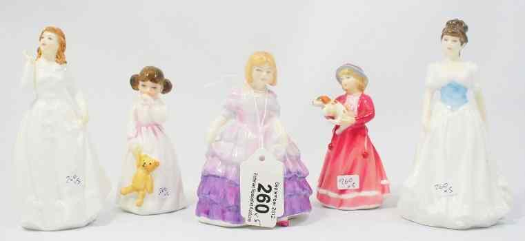 Appraisal: Royal Doulton Children figures Daddy's Girl HN My First Figurine