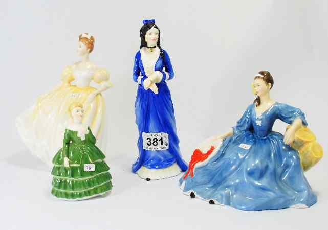 Appraisal: Royal Doulton Figure Elise HN Clara Hamps HN Belle HN