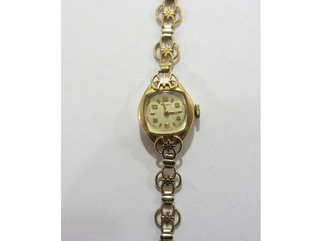 Appraisal: Ladies ct gold bracelet watch by Rotary