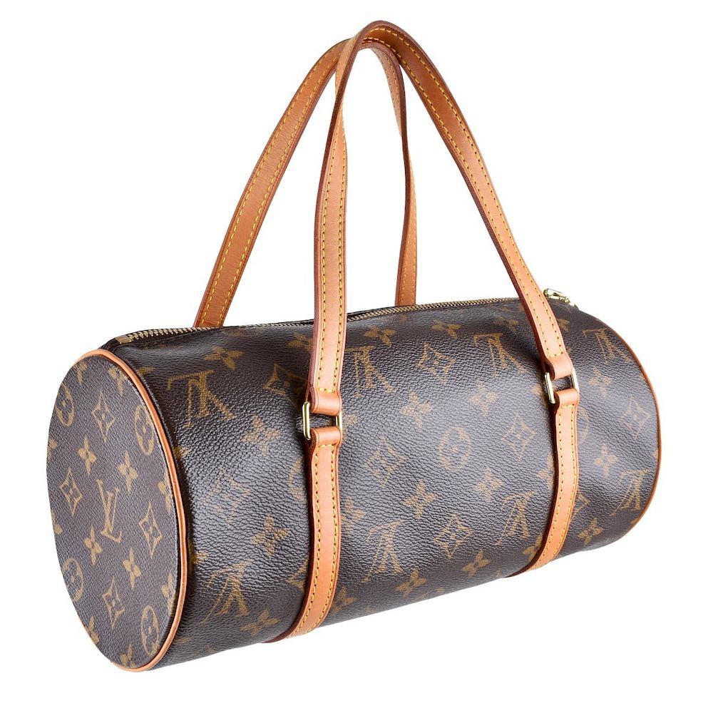 Appraisal: Louis Vuitton Brown Monogram Canvas Papillon Louis Vuitton Brown Monogram