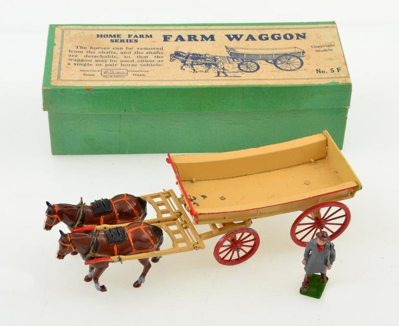 Appraisal: BRITAINS NO F FARM 'WAGGON' IN BRITAINS LABELLED BOX G-E