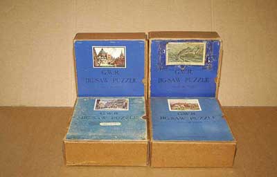 Appraisal: Chad Valley Great Western Railway published wooden jigsaws consisting of