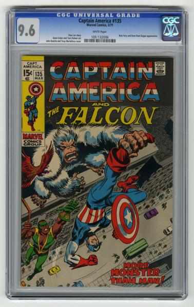 Appraisal: Captain America CGC Marvel Comics Stan Lee story with Gene