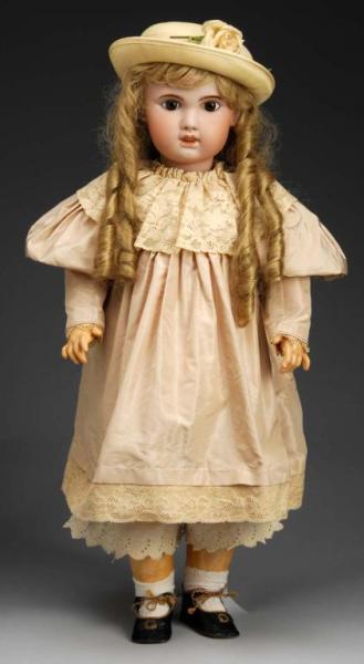 Appraisal: Large Jumeau Bebe Child Doll Description French Ca Bisque socket